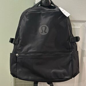 LULULEMON black crew backpack